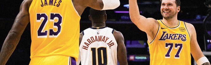 开云在线-拒绝17分大逆转！东契奇拯救湖人！全场狂欢庆祝，里夫斯神操作